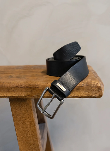 Leather Belt Black