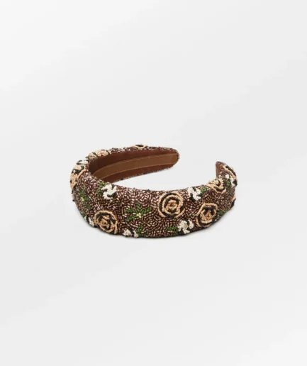 Diadema de Cuentas con Flores