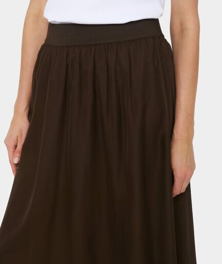 Falda Coral Marron