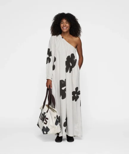 One Shoulder Dress Flor
