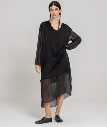 S64 Vestido Cuello V