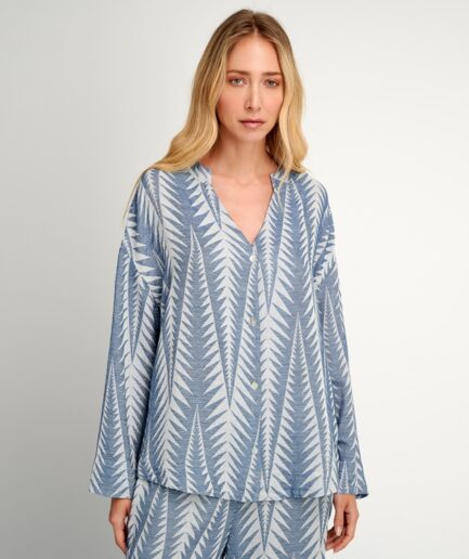 1013 Zakar Shirt Blue
