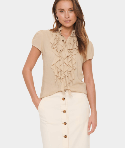 ElliSZ Shirt Irish Cream