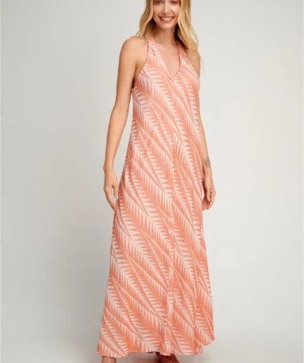 1100 Zakar Maxi Dress Mandarin