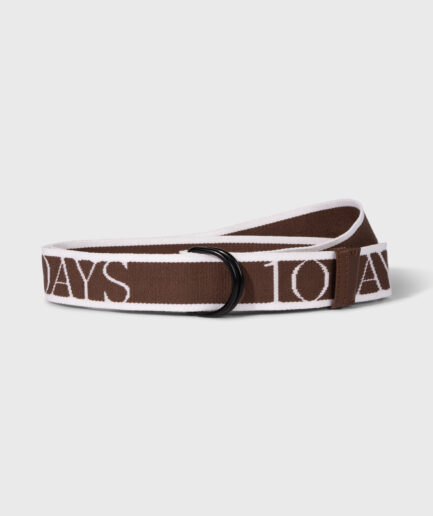 942 Logo Belt Truffle