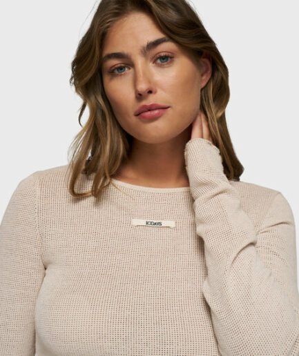 778 Boat Neck Long Sleeve Light Earth