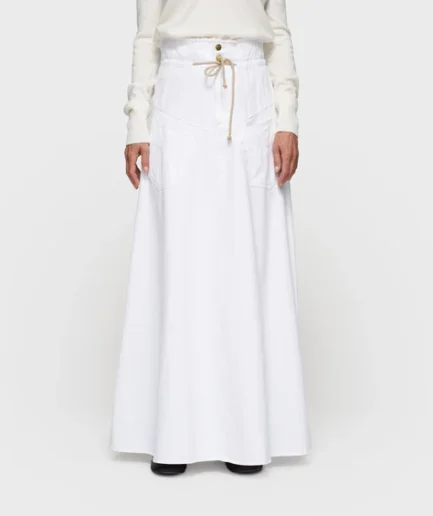 106 High Waist Skirt Twill