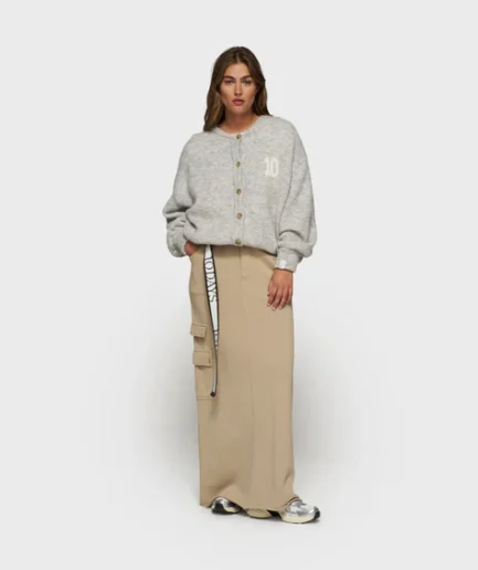 102 Straight Skirt Pockets Earth