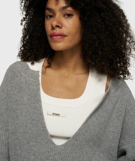 617 V-neck Knit Sweater Cashmere