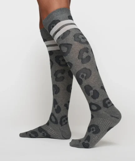 935 Knee Socks Leopard