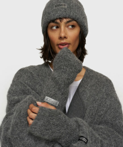 925 Hairy Knit Gloves