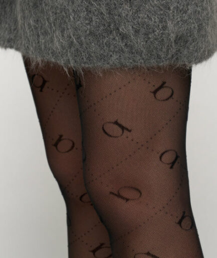 023 Leggings Monogram Black