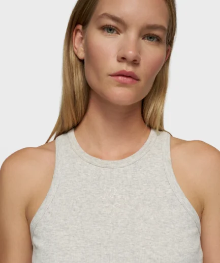 454 Tank Top Rib Embro