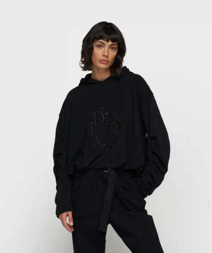 817 Pleated Balloon Hoodie