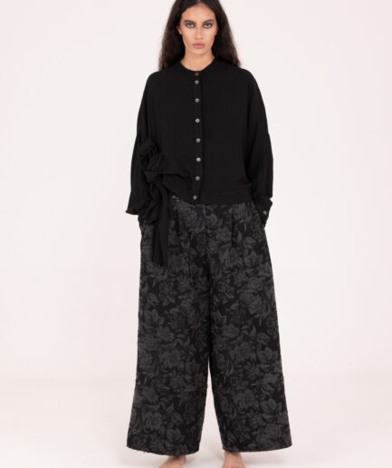 S184 Sobre Camisa Corta Negro