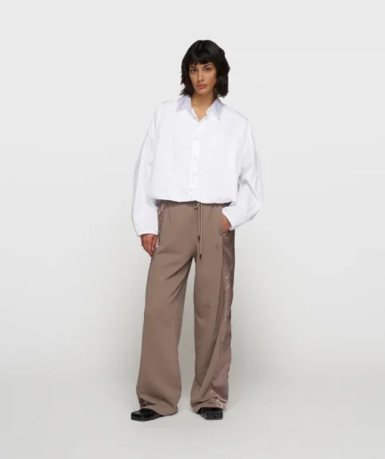 400 Cropped Smoking Blouse