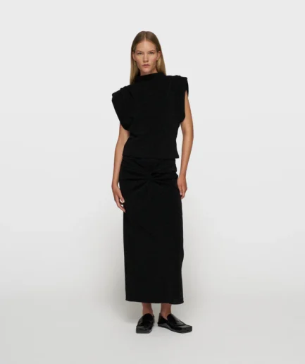 103 Maxi Drape Skirt Sparkle