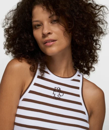 453 Tank Top Rib Stripes