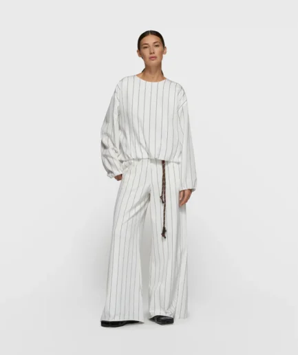 016 Wide Jogger Pinstripe