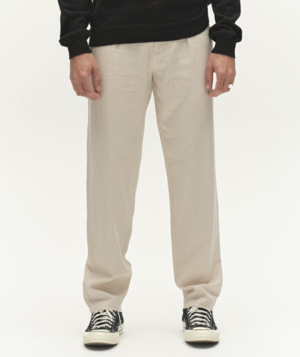 11953 Napoli 19 Twill Linen Pantalon