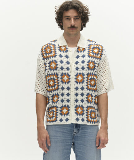 12057 Crochet Patrón SS Camisa