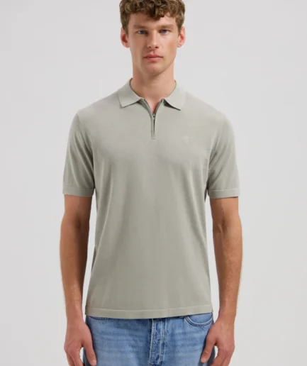 420062 Dorian Zip Polo