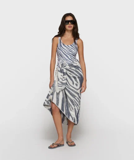 300 Hamam Towel Zebra