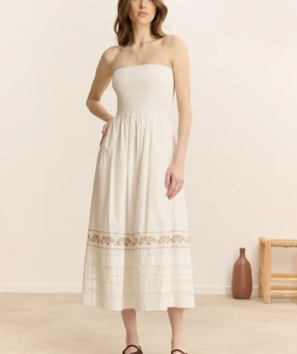 2157 Robe VANILLE