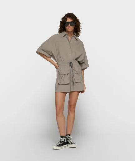 203 Crinkle Utility Shorts