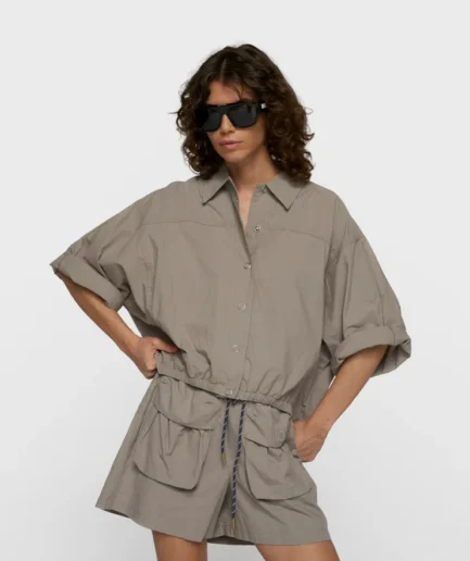 503 Wide Crinkle Jacket